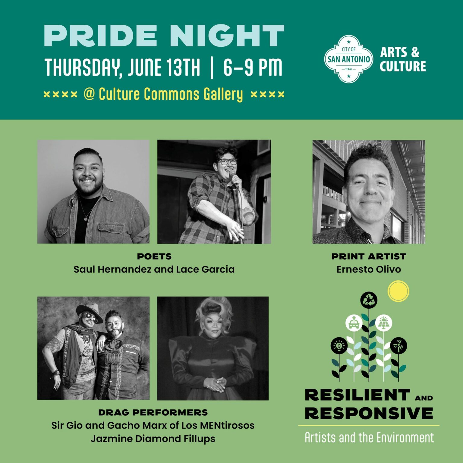 Pride Night at Culture Commons Gallery Thrive Youth Center